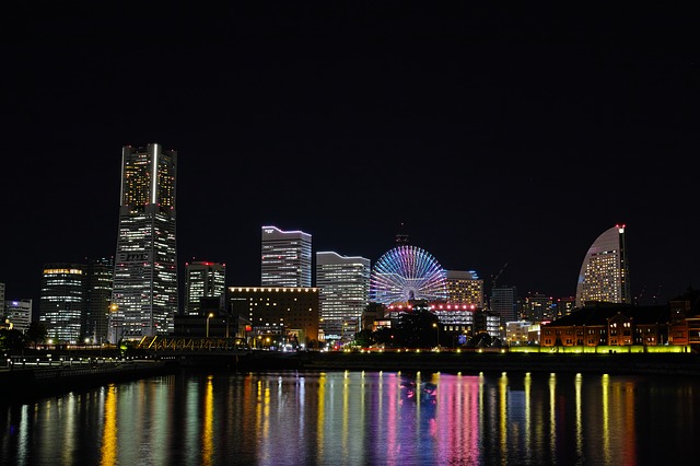 みなとみらい　横浜　夜景