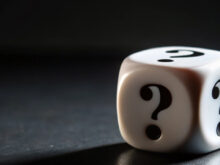 はてなマークのサイコロ