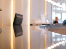 高級ホテルのロビー