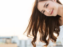 微笑みかけてくれる女性