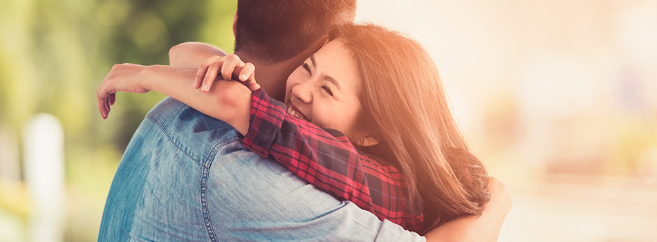 女性に癒される男性