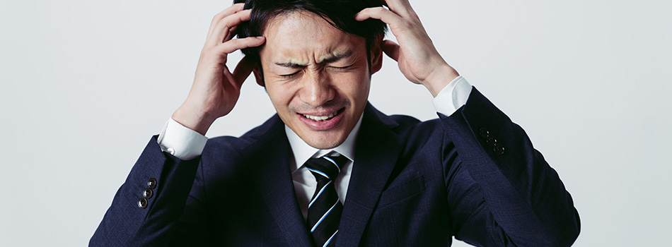 女性に悩まされる男性